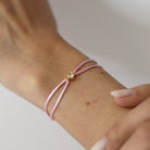 sibela-studio-pulsera-tina-naranja-cuerda-rosa-oro