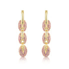 PENDIENTES CORALINA ROSA - Sibela Studio